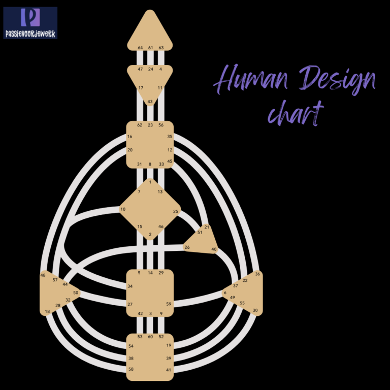 Human Design Chart Passievoorjewerk
